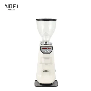 370W 120V High Power Commercial Grade Italian Electric Coffee Grinder Mill Rust Proof Stainless Steel Grinding Machine Espresso Grinder