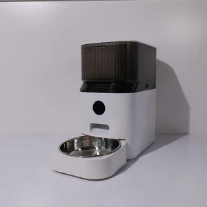 10 Second Voice Message Recording Pet Feeder with Steel Anti Corrosion Bowls