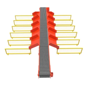 High - Speed Flat Belt Conveyor Warehouse Equipment Conveyor System Sorting Machine for Express Sorting Center Dws