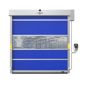 Fastlink Customized Industrial PU High Speed Mechanical PVC Interior Aluminum Electric Rolling Shutter Doors
