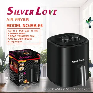 Large Capacity Home Kitchen Electric Power Source Air Fryer