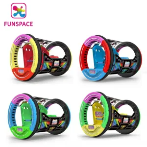 Hot Sale New Style Outdoor Fun Fair Playground Rides 2 Seats 360 Degree Remote Control Rolling Car for Outdoor