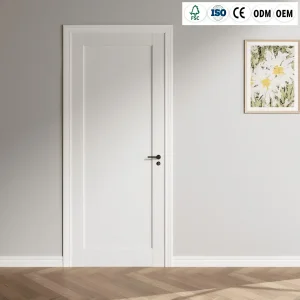 Interior Room Door Solid Wood Doors Turkish Fire Rated Security Wooden WPC PVC MDF Plywood Bedroom Soundproof Main Front Entrance House Door Puerta Interior