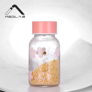 Lightweight Borosilicate Glass Bottle - Safe Durable and Non-Toxic