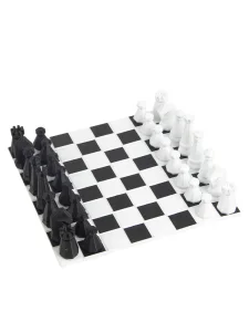 Wooden Chessboard Game Portable Storage Box Educational International Board Game Interactive Toy