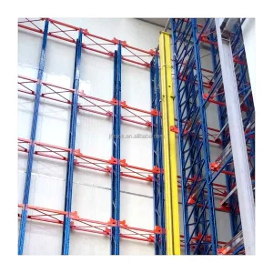 Racks Industriales Automatic Storage System Automation Metal Rack Shelves Asrs Pallet Racking with Conveyor Control System