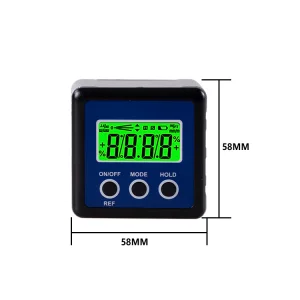 5.8cm Mini Aluminium Digital Spirit Level