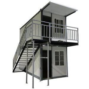 تصميم حديث صغير من الصلب مستدام رخيص التكلفة لوحات ساندويتش مقاومة للحريق حاويات شحن منازل مسبقة الصنع
