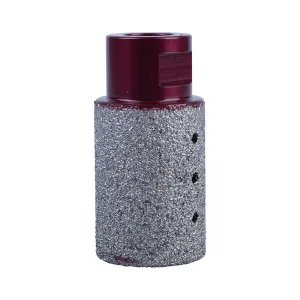 25mm أدوات طحن الماس لتكبير وتشكيل الثقوب على بلاط البورسلين والسيراميك، رؤوس حفر الأصابع