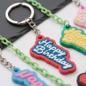 No Minimum Various Styles Wholesale Cartoon Silicon Embossed Custom Keyring Promotional Gift Cute Rubber 3D Soft PVC Keychain
