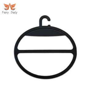 Oval Plastic Space Saving Ring Holder Scarf Organizers Towel Ties Belts Hanger