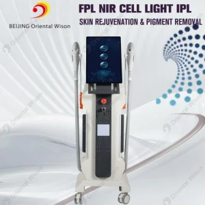 إزالة الشعر بالليزر بتقنية IPL لتبريد البشرة