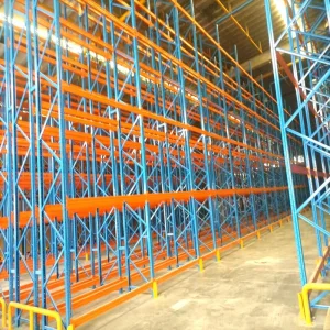 Beam Type Storage Rack with Wire Mesh Deck