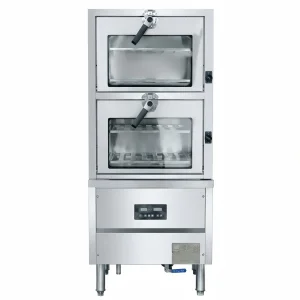 Armario de vaporero de acero inoxidable comercial para cocina de catering