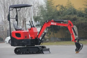 Wolf Cheap Mini Excavator 1 Ton We10 Mini Excavator Auger Attachment