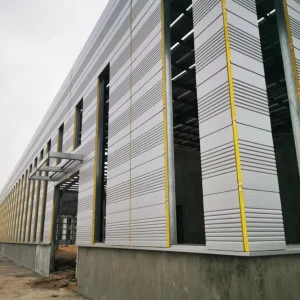 Edificio de construcción metálica de estructura de acero personalizada