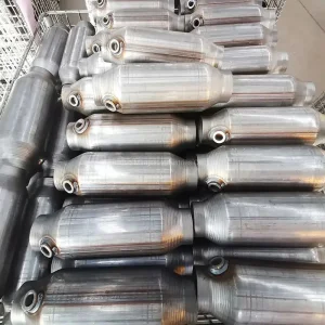 Factory Supply High Quality Euro 5 High Flow Exhaust Muffler Universal Catalytic Converter Convertidor Catalitico
