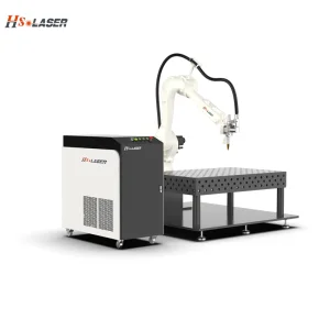 Robot Fiber Laser Welding System 2kw with Seam Tracking for Industrial Metal Fabrication