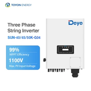 Deye Good Performance 50kw on Grid String Solar Inverter for Solar System