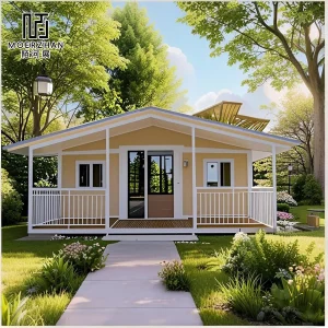 Weather-Resistant Double Wing Expandable House