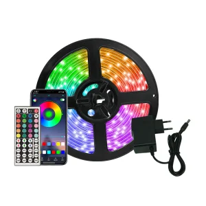 Joystar APP Control And Remote Control 5m Smart Strip Light 30LEDs/m RGB Color Change LED Strip Lights For Home Decoration