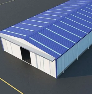 Modern Steel Structure Prefabricated Warehouse Garage