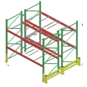 Double Deep Teardrop Pallet Racking
