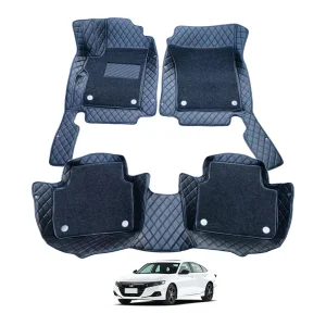 Alfombrillas de coche de cuero 3D de alta precisión 5D 7D para Vios