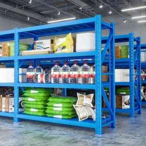 Industrial Warehouse Rack Boltless Adjustable Steel Multi Layer Storage Shelves Durable Powder Coated Carton Storage