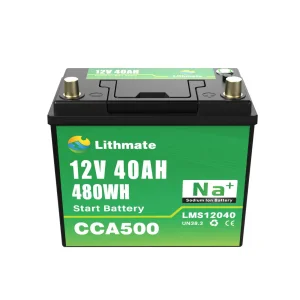 Sodium Ion Starting Battery 12V 40Ah