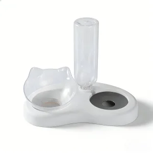 Mini Cat Feeding and Watering Bowl Combined Feeding and Watering OEM/ODM