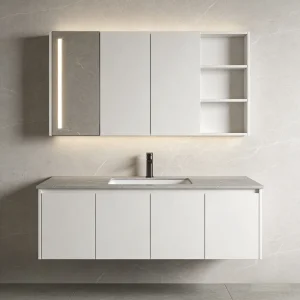 Floating Vanity Cabinet with Drawers