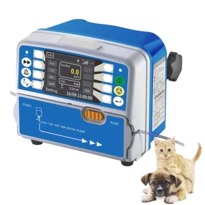 Mini Vet Hawk Veterinary Animal Pet Clinic Hospital Injection Fluid Blood Infusion Pump HK-100vet