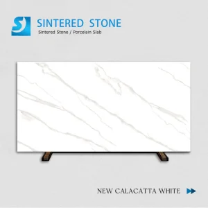 White Porcelain Marble Desk