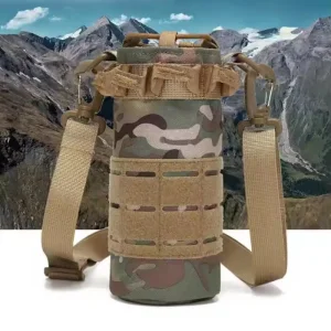 Travel water bottle pouches tactical holder nylon carriers
