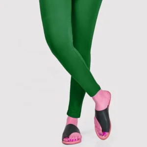 Slim Elastic Fleece Tights