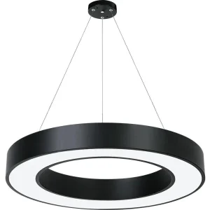 Chandelier Modernpendant Lights Iron Circle Decorative Lighting for Home Hotel Ring Diamond Pendant Light for Fitness Centre