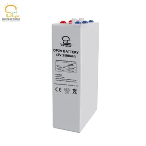 2V 300ah to 3000ah Br Solar; as Solar Deep Cycle Opzv Battery