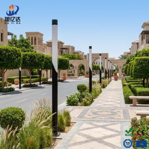 Decorative Spiral Pole LED Garden Light