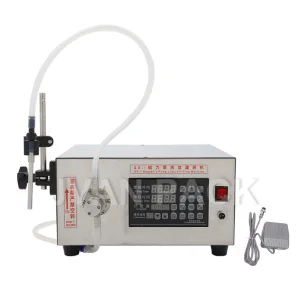Gx-1 Semi-Automatic Single Head Liquid Juice Perfume Filling Machine Low Viscosity Liquid Filler with Magnetic Pump