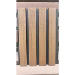 WPC Wood Composite Exterior Wall Cladding Waterproof WPC Wall Panel Fluted