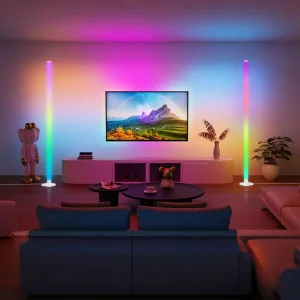 Modern Home Decor Smart Standing Light RGB Floor Lamp