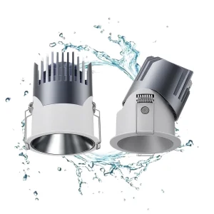 IP65 Antiglare Ceiling LED Spotlights Diacasting Aluminum 12W Wall Washer Recessed Downlight Hotel Spot Light