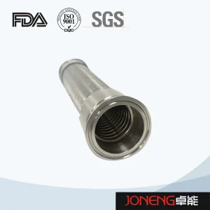 Stainless Steel Sanitary High Pressure Tri-Clamp Connection Metal Flexible Hose