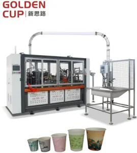 Hot Produce 4oz 7oz 8oz 10oz 12oz 16oz Paper Coffee Cups Machine Eco Friendly Custom Printed Ripple Wave Wall Paper Cups Machine