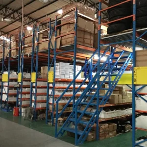 2000kg for One Level of The Beam for One Bay Heaavy Duty Pallet Racking 1000kg for One Squae Meter Steel Floor Decking Mezzanine