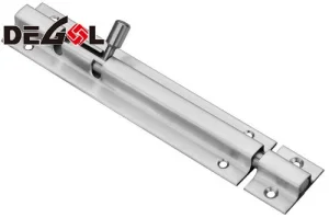 Door Hardware 304 Stainless Steel Flush Sliding Door Bolt