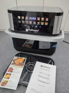 Hoffmans 15L Professional Air Fryer 2400W High Speed Hot Air Circulation Pizza Maker Kit for Supermarket