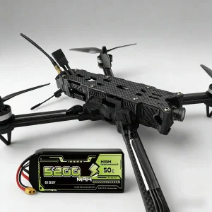 Drone 25c-5000mAh Temperature-Resistant Fpv Racing High Discharge Rate Lipo Battery