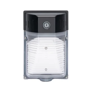 Commercial Dusk to Dawn Photocell Outdoor Garage Wall Lamp AC110-277V Human Body Induction Sensor LED Wall Pack Light